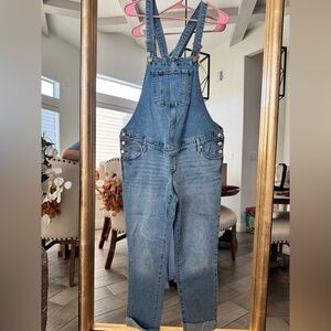 Isabel Maternity by Ingrid & Isabel Blue Denim Overalls